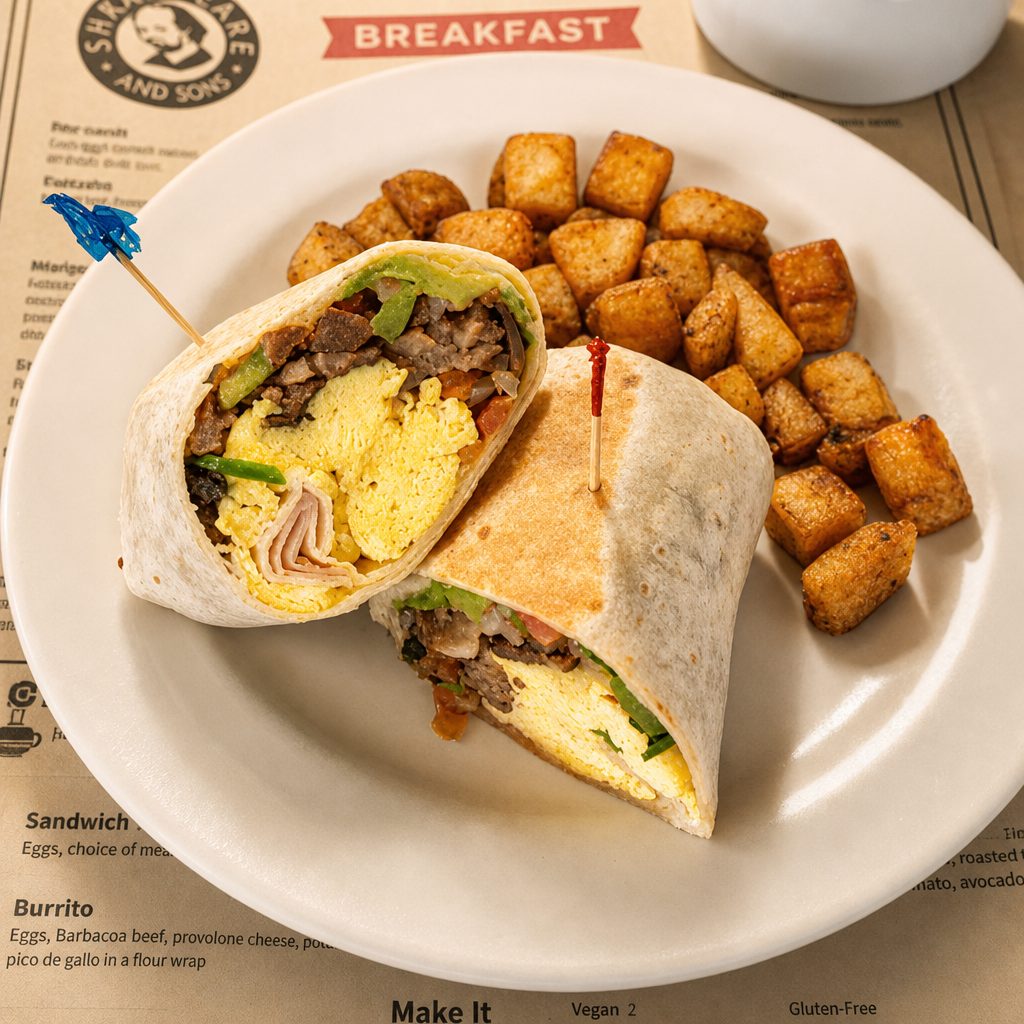 Veggie Burrito.